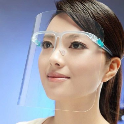 Kitchen face shield mask outdoor face mask with eye shield prevent spray face+shield in china